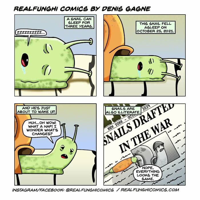 15-24 Artist Creates Hilariously Dark Comics With Unexpected Surprises (20 New Pics)