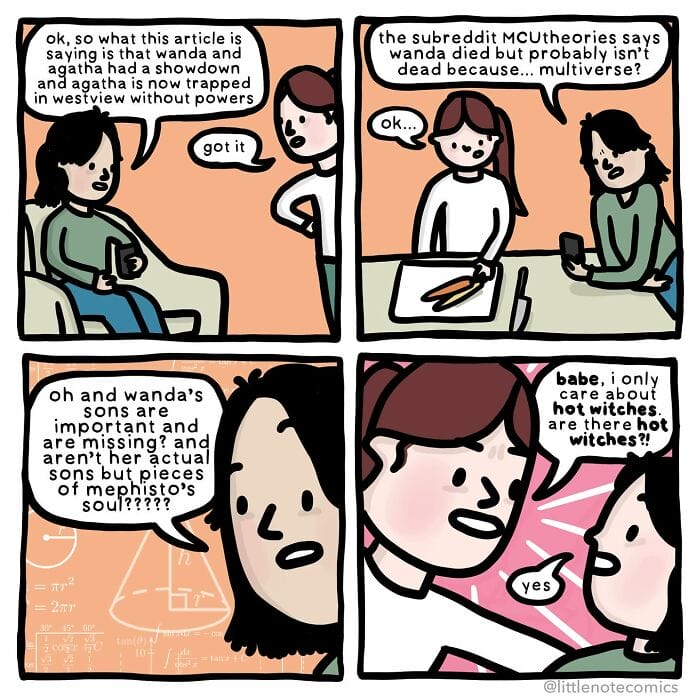 15-30 Artist Drops 20 New Cute and Relatable Comics Highlighting Relationship Quirks