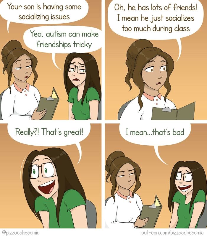 16-19 20 Hilarious 'PizzaCake' Comics Guaranteed to Make You Smile (New Updates)