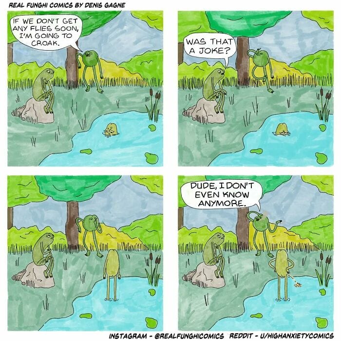 16-25 Artist Creates Hilariously Dark Comics With Unexpected Surprises (20 New Pics)