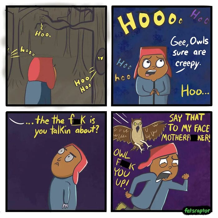 16-30 20 Darkly Funny Comics with Surprising Twists by ‘Fatsraptor’