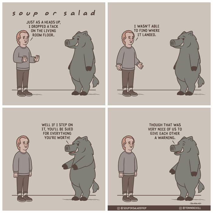 17-20 20 Quirky and Relatable Comics by Tom Mike Hill
