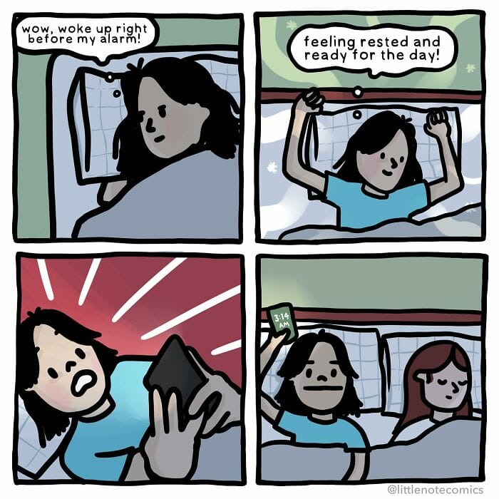17-30 Artist Drops 20 New Cute and Relatable Comics Highlighting Relationship Quirks