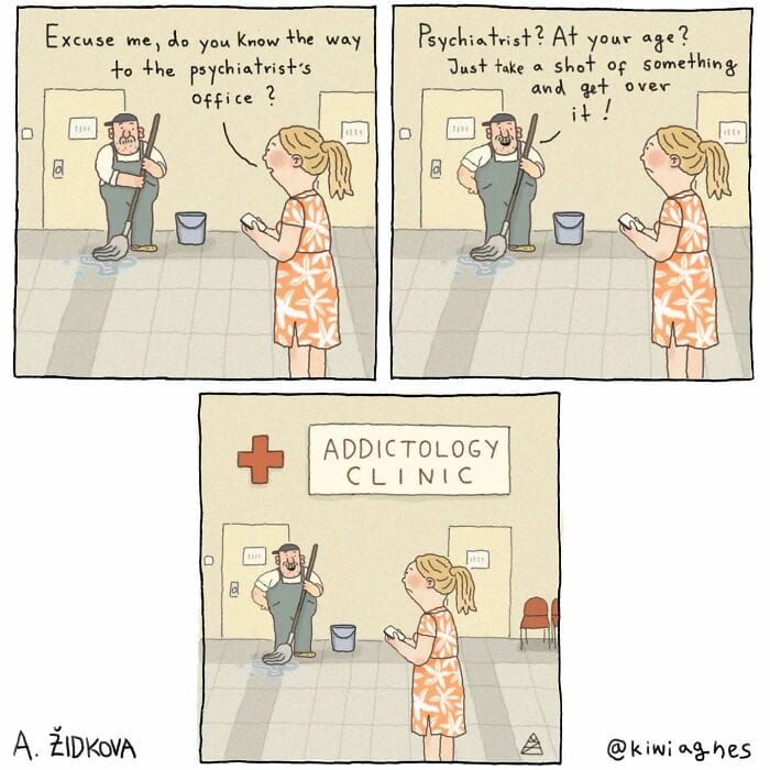 18-5 20 Hilarious and Slightly Dark Comics by This Talented Artist