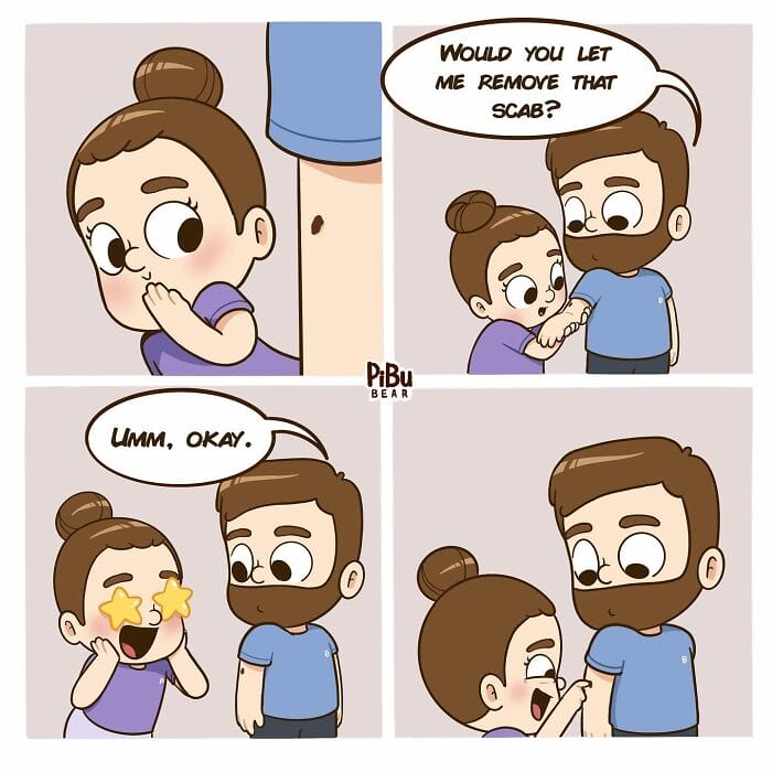 19-10 20 Relatable Comics That Capture The Ups And Downs Of Relationships, By Pibubear (New Pics)