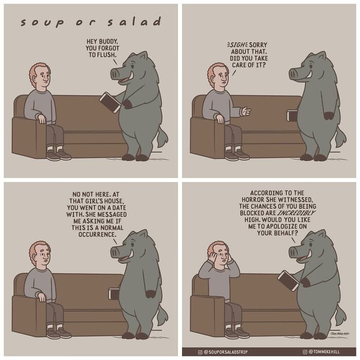 2-21 20 Quirky and Relatable Comics by Tom Mike Hill