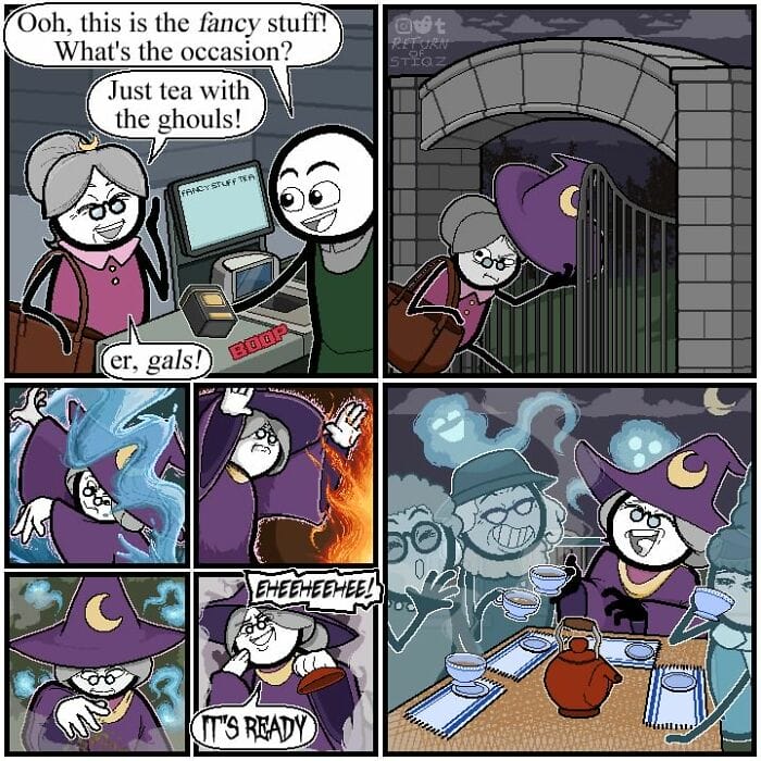 2-23 20 Comics Full of Silly Humor and Unexpected Twists by This Artist