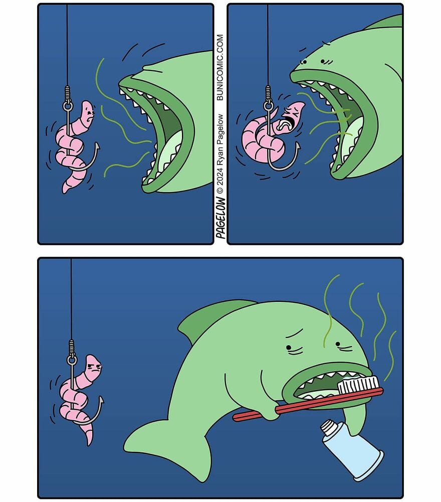 2-24 Artist Crafts Sweet Comics with Darkly Funny Endings (20 New Pics)