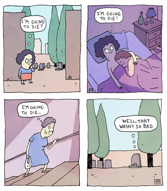 2-33 20 New Comics by Pierre Mortel Celebrating Life’s Absurdity