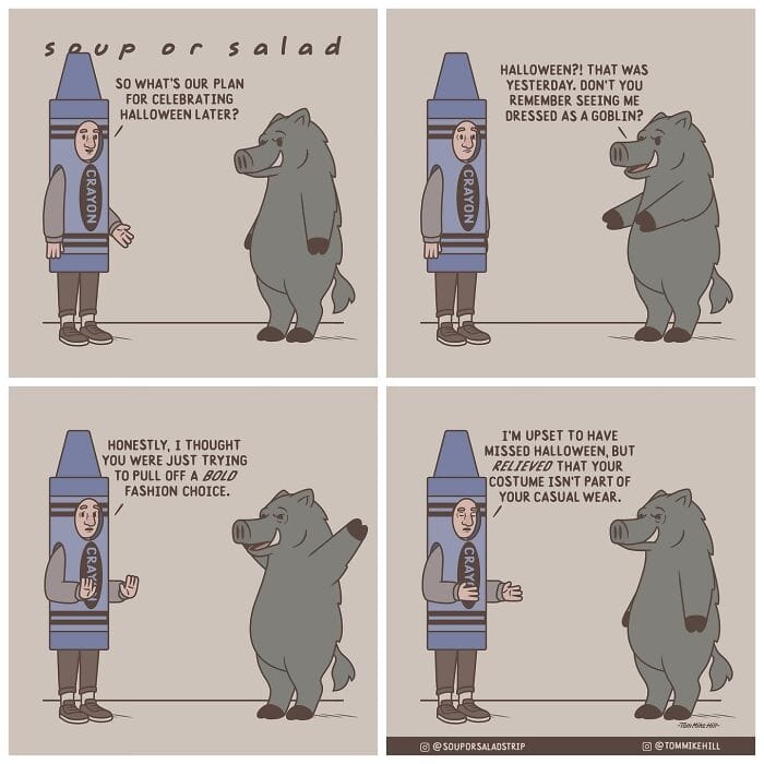 20-20 20 Quirky and Relatable Comics by Tom Mike Hill