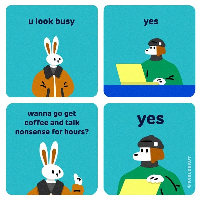 3-27 20 Fun Comics By Fablenaut That Perfectly Capture Coffee Culture