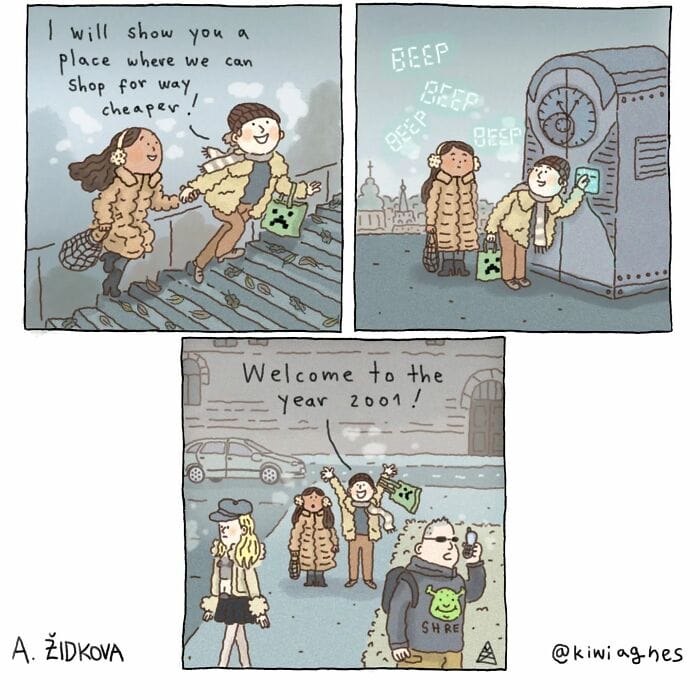 3-5 20 Hilarious and Slightly Dark Comics by This Talented Artist