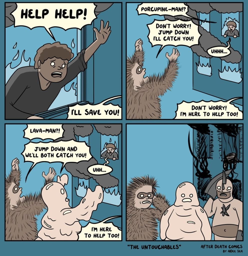 377546565_1061458198331339_2528510669928433962_n-993x1024 Artist Creates Funny Comics with Unique Characters and Entertaining Scenarios (20 New Pics)