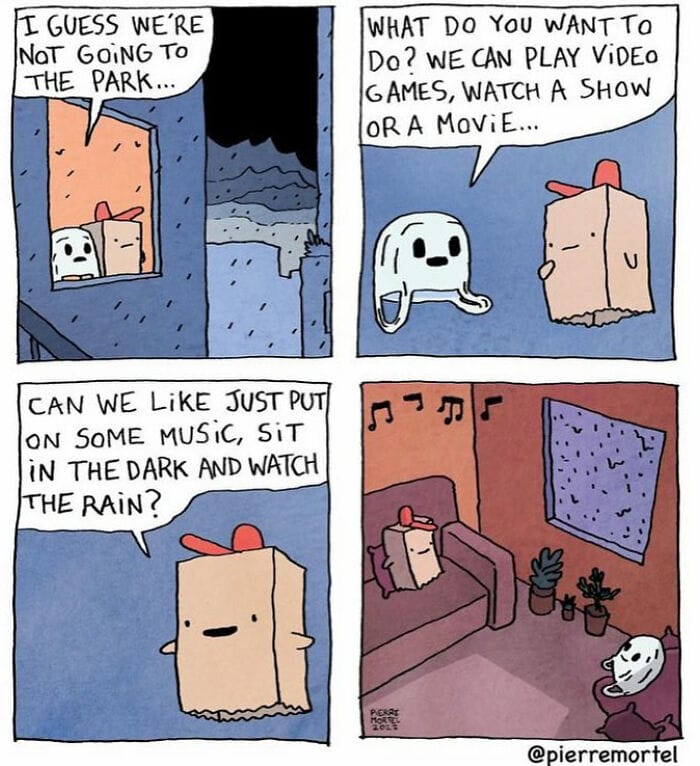4-33 20 New Comics by Pierre Mortel Celebrating Life’s Absurdity