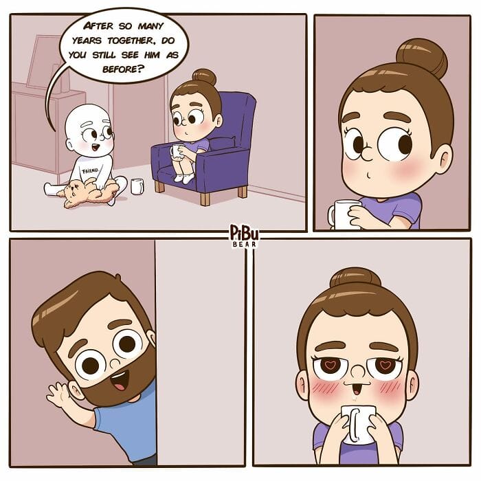5-12 20 Relatable Comics That Capture The Ups And Downs Of Relationships, By Pibubear (New Pics)
