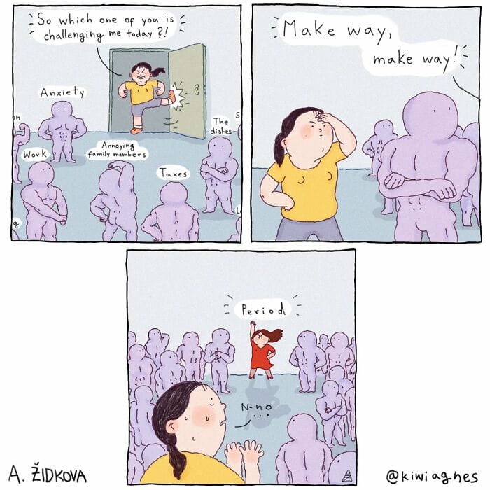 5-6 20 Hilarious and Slightly Dark Comics by This Talented Artist
