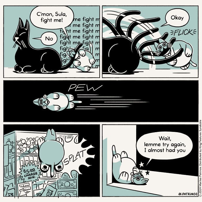6-21 20 Hilarious New Comics by Maritsa Patrinos Absurd Life Moments and Cat Humor (New Pics)