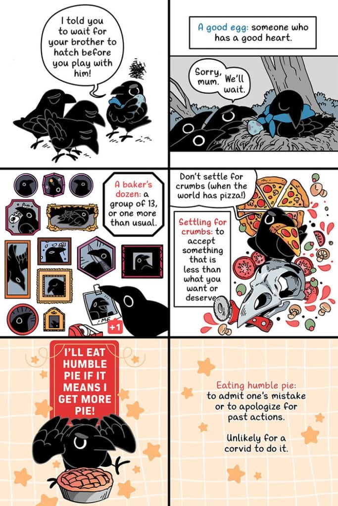 6-8-683x1024 20 Delightfully Whimsical Comics from Isabelle Melançon’s 'Crow Time