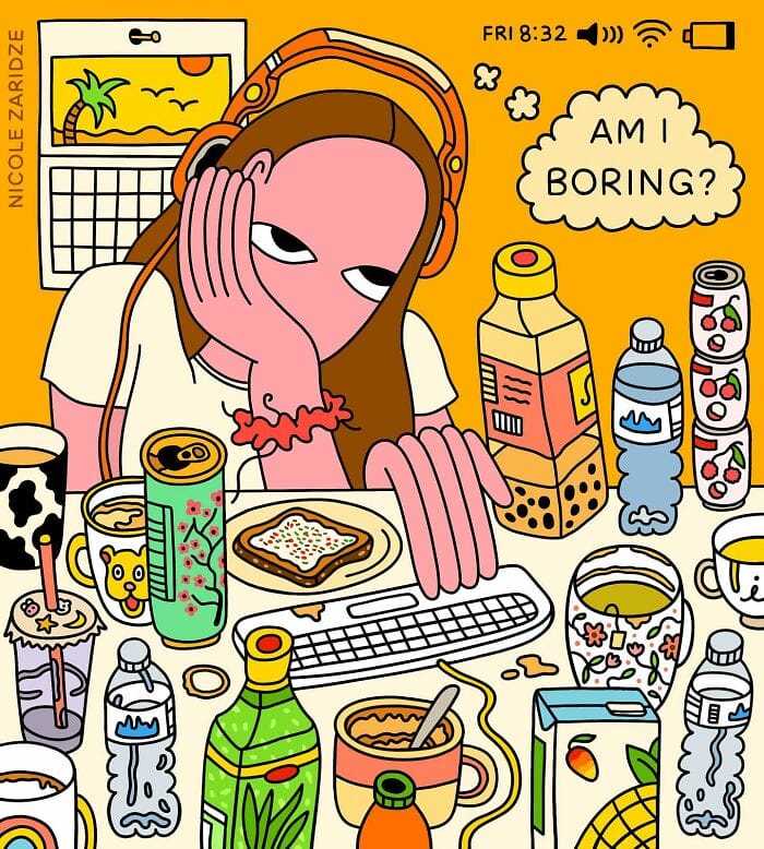 7-13 20 Funny and Relatable Comics and Illustrations by Nicole Zaridze