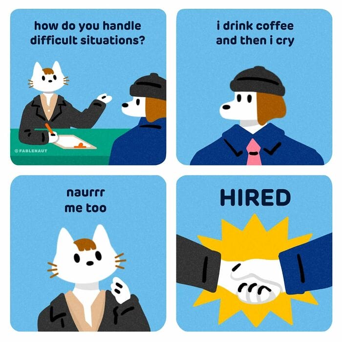 7-27 20 Fun Comics By Fablenaut That Perfectly Capture Coffee Culture
