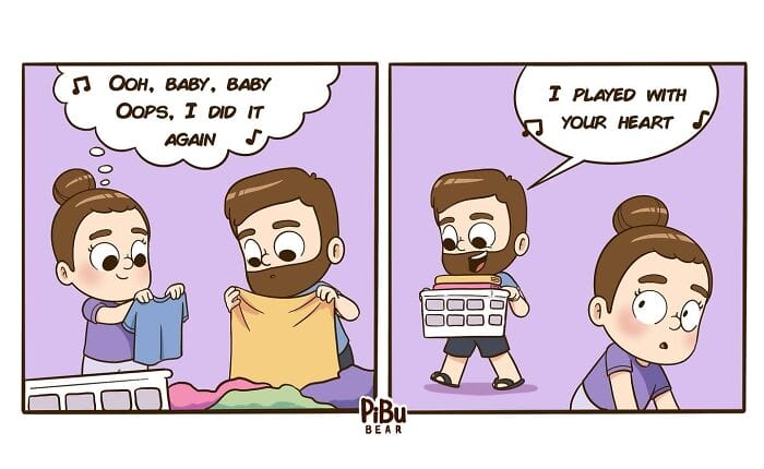 8-11 20 Relatable Comics That Capture The Ups And Downs Of Relationships, By Pibubear (New Pics)