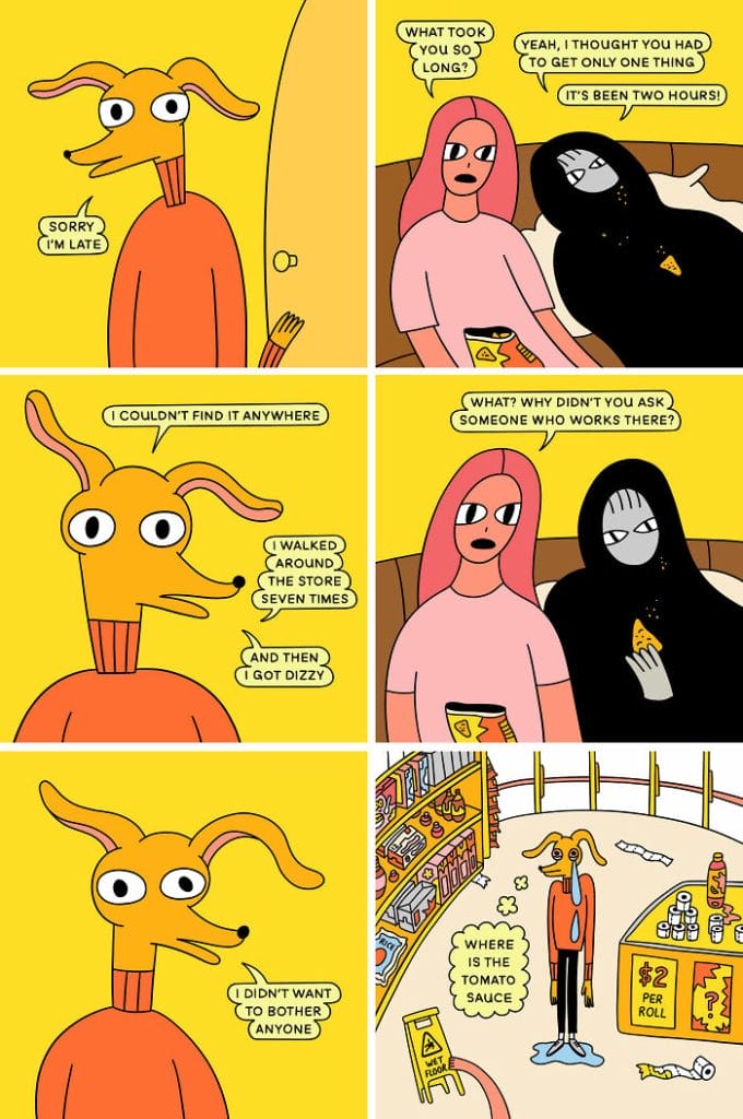 8-13-680x1024 20 Funny and Relatable Comics and Illustrations by Nicole Zaridze