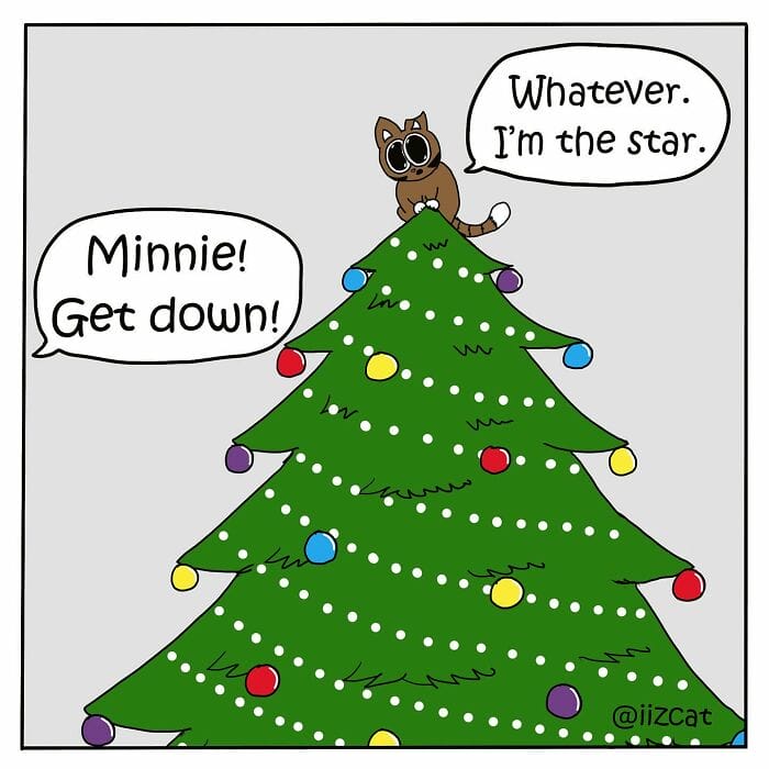 8-16 20 Funny New Comics by Nick Filippou That Capture the Essence of Life With a Cat