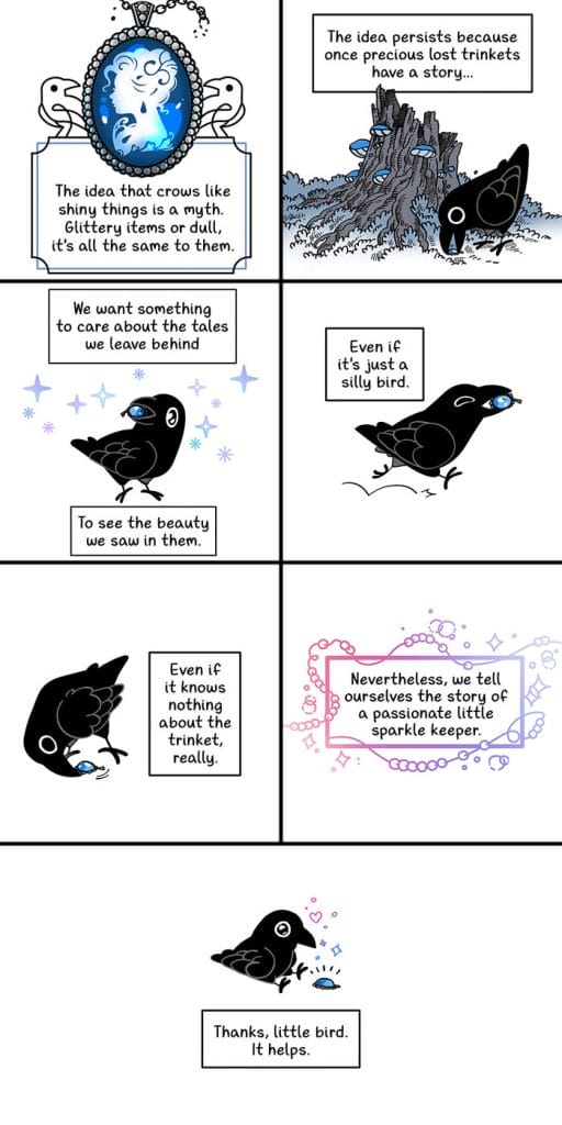 8-4-512x1024 20 Delightfully Whimsical Comics from Isabelle Melançon’s 'Crow Time