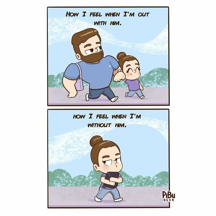9-11 20 Relatable Comics That Capture The Ups And Downs Of Relationships, By Pibubear (New Pics)