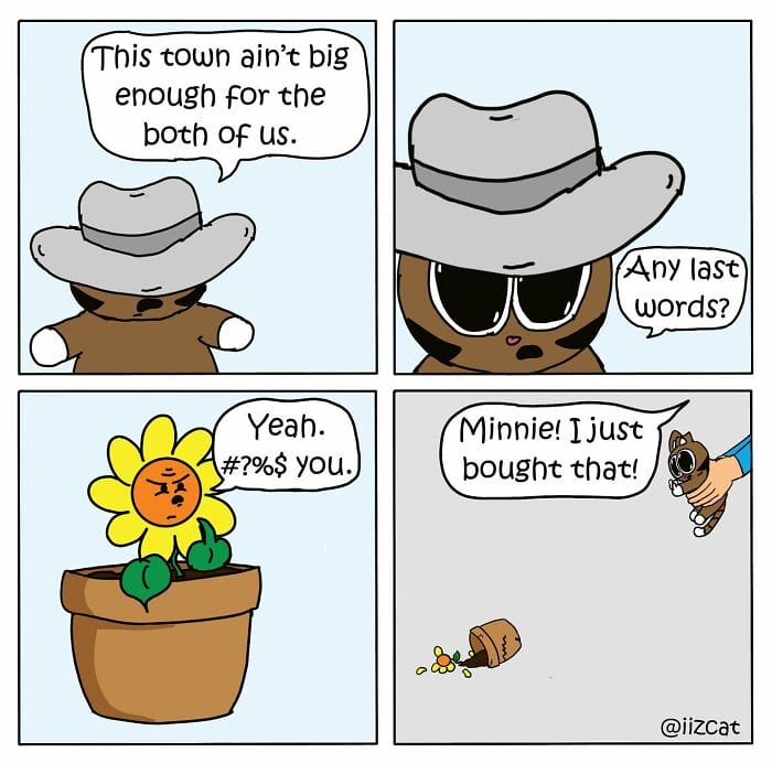 9-16 20 Funny New Comics by Nick Filippou That Capture the Essence of Life With a Cat
