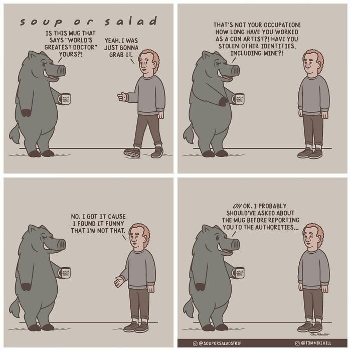 9-21 20 Quirky and Relatable Comics by Tom Mike Hill