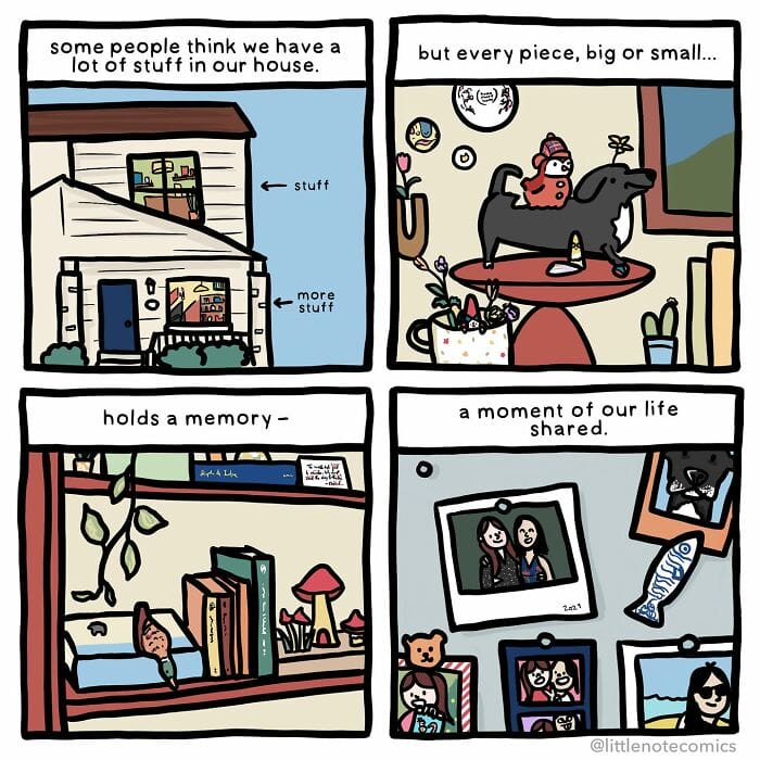 9-31 Artist Drops 20 New Cute and Relatable Comics Highlighting Relationship Quirks
