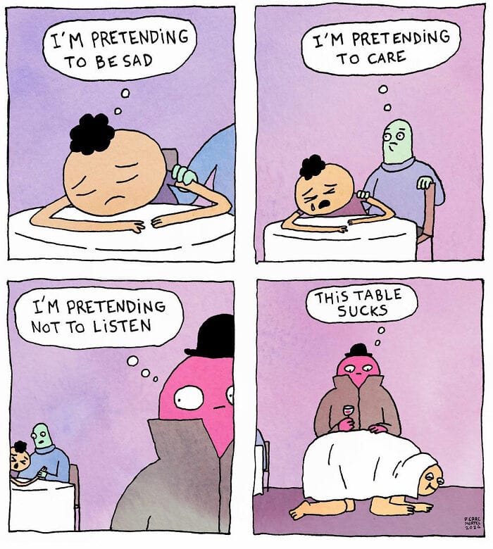 9-33 20 New Comics by Pierre Mortel Celebrating Life’s Absurdity