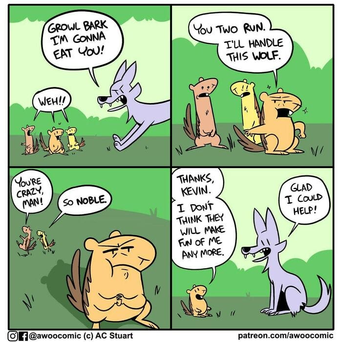 1-11 20 Adorably Awoo Silly Comics About Woodland Wolves by This Artist