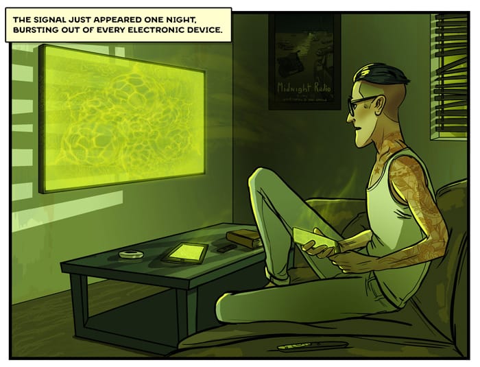 1-12 The Signal Dark Comics With Twisted Endings