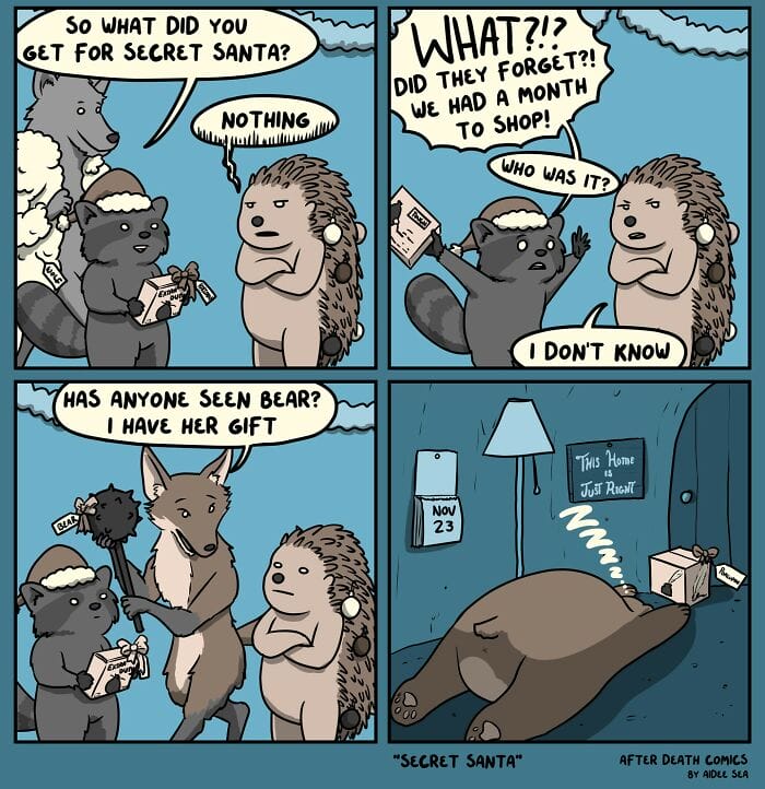1-16 This Artist’s Comics Blend Wholesome and Weird in the Best Way – And We Love It! (20 Pics)