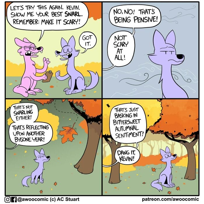12-7 20 Adorably Awoo Silly Comics About Woodland Wolves by This Artist