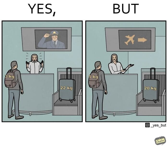 14-15 20 New “Yes, But” Comics That Hilariously Expose Society’s Contradictions