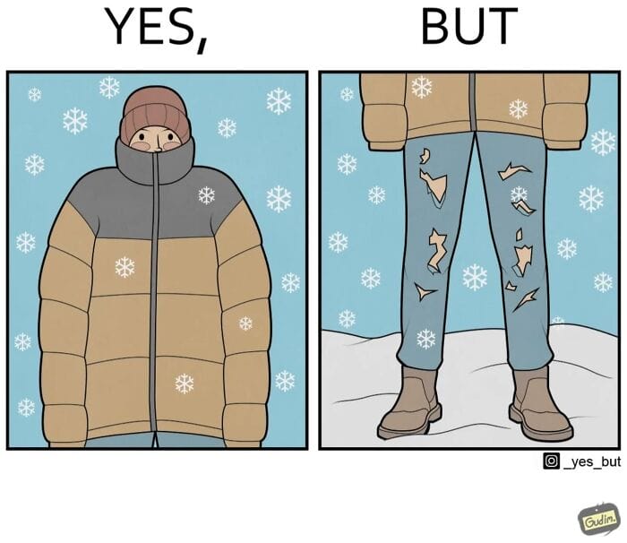 15-15 20 New “Yes, But” Comics That Hilariously Expose Society’s Contradictions