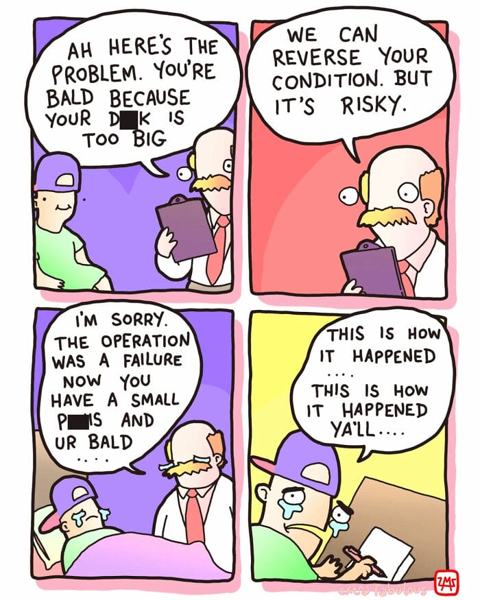 16-11 20 Hilariously Dark “Extra Fabulous Comics” for Fans of Twisted Humo