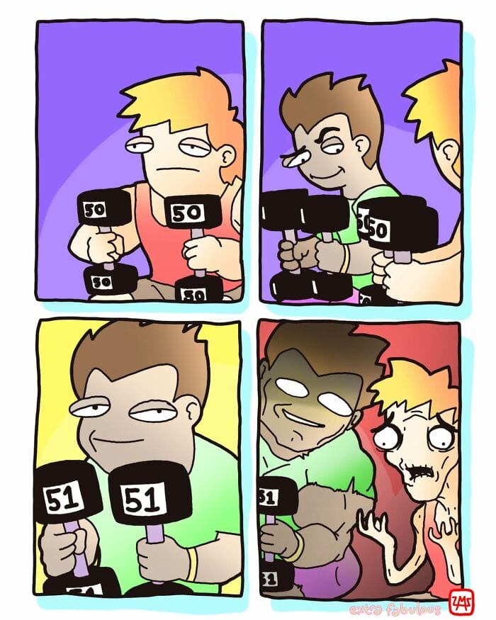 17-12 20 Hilariously Dark “Extra Fabulous Comics” for Fans of Twisted Humo
