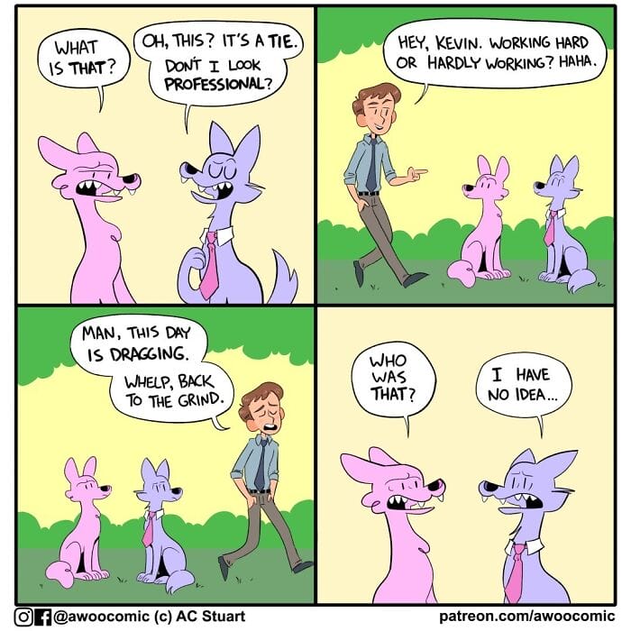 17-7 20 Adorably Awoo Silly Comics About Woodland Wolves by This Artist