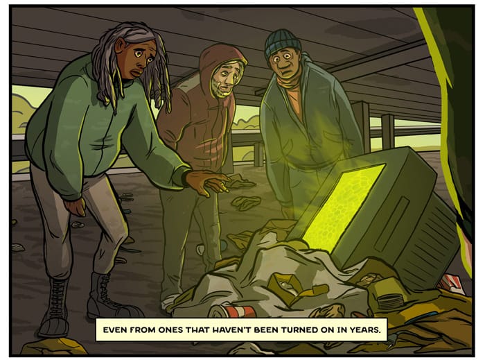 2-12 The Signal Dark Comics With Twisted Endings