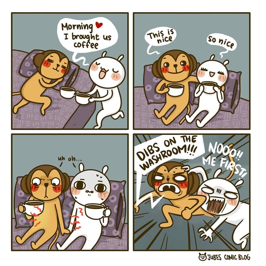 20-2 20 Hilarious Comics Illustrating My Quarantine Adventures With My Husband