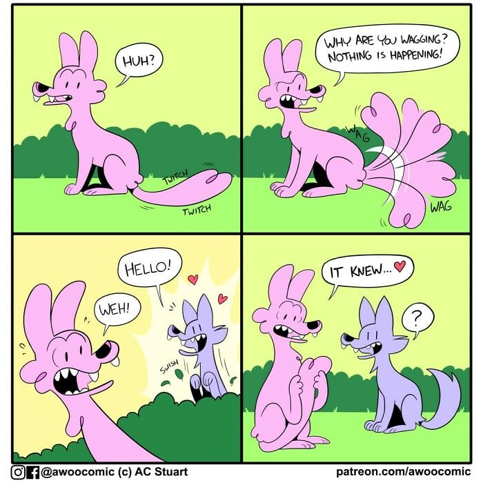 3-10 20 Adorably Awoo Silly Comics About Woodland Wolves by This Artist