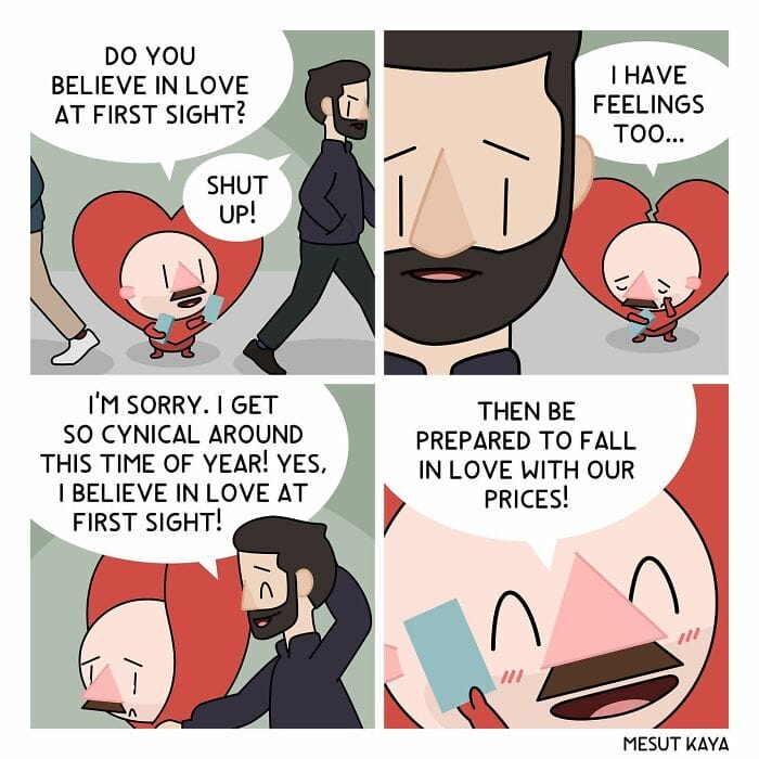 5-1 20 Hilarious Comics Depicting Awkward Life Moments With an Exaggerated Version of the Artist