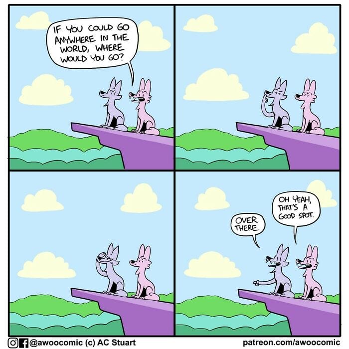 6-9 20 Adorably Awoo Silly Comics About Woodland Wolves by This Artist