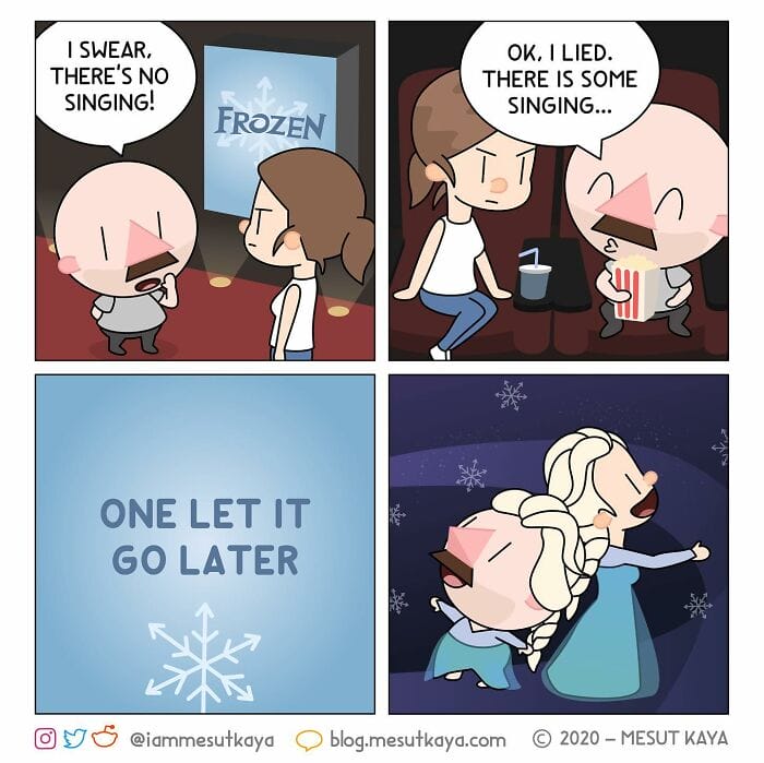 7-1 20 Hilarious Comics Depicting Awkward Life Moments With an Exaggerated Version of the Artist