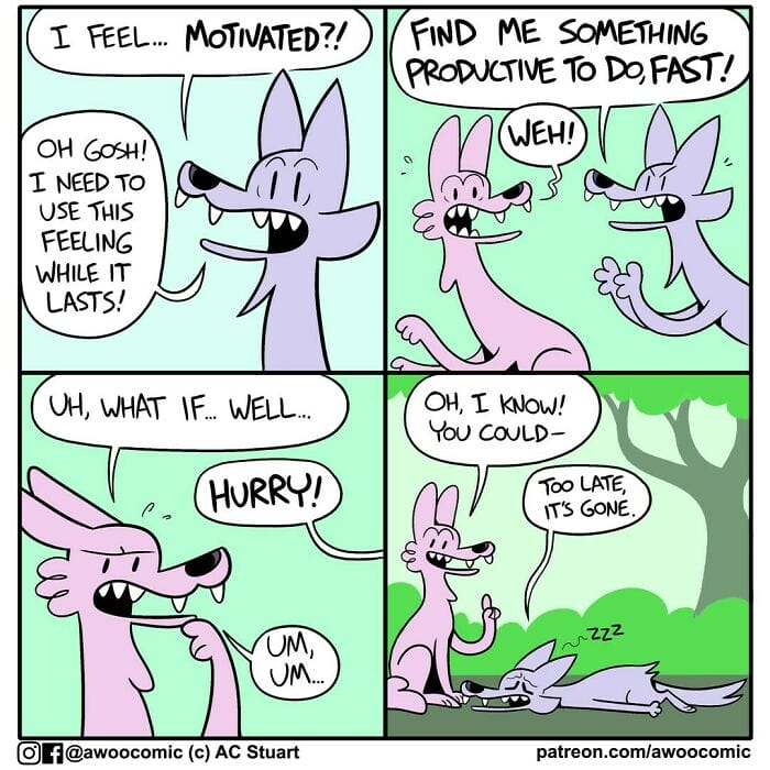 9-7 20 Adorably Awoo Silly Comics About Woodland Wolves by This Artist