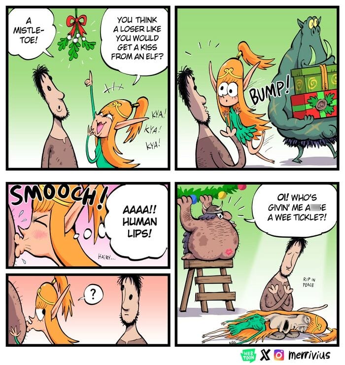 4-3 Top 10 Merrivius Elf Comics  Hilarious and Quirky Elf Adventures